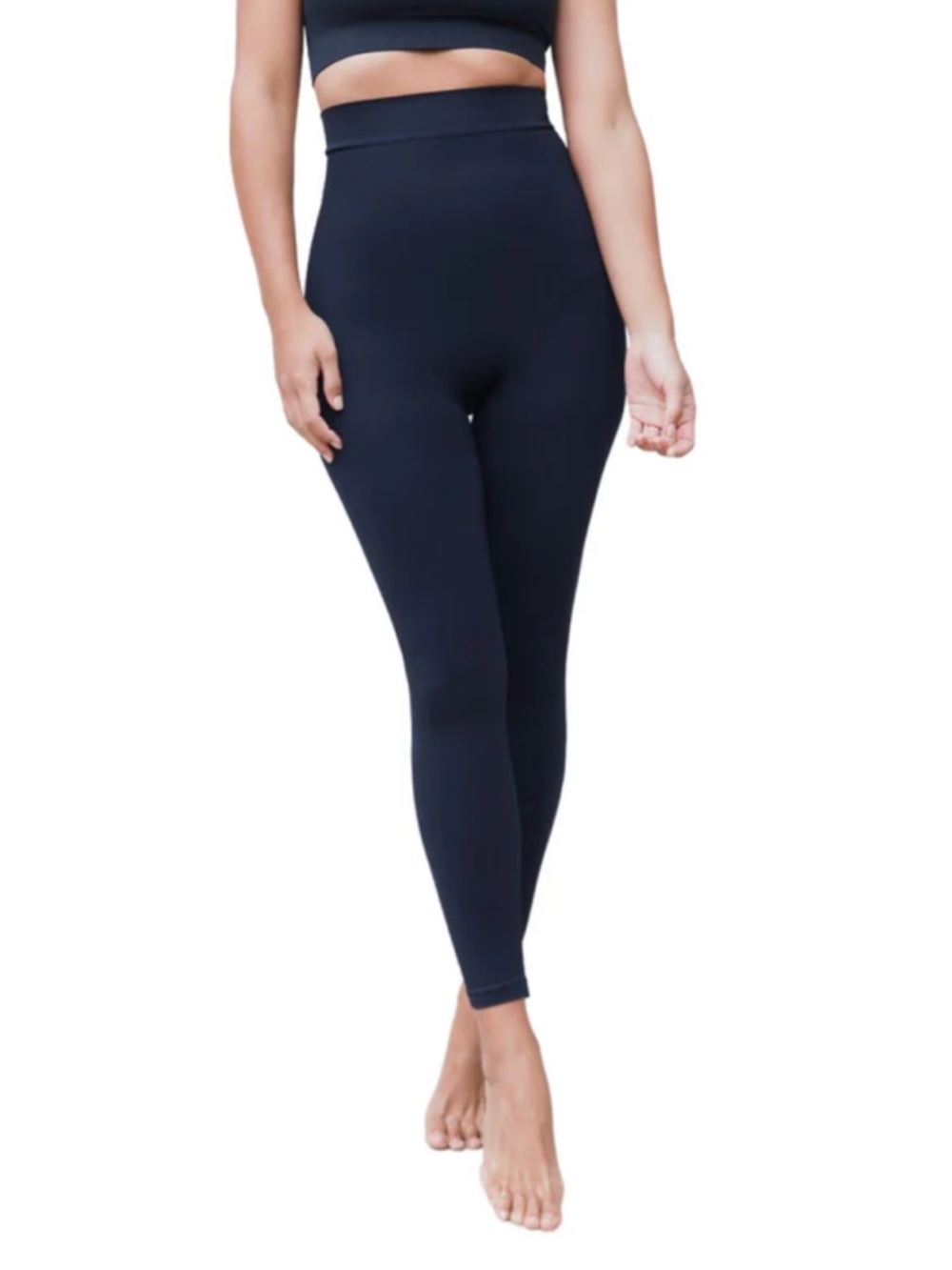 BLANQI Highwaist Postpartum & Nursing Support Legging - Navy Medium